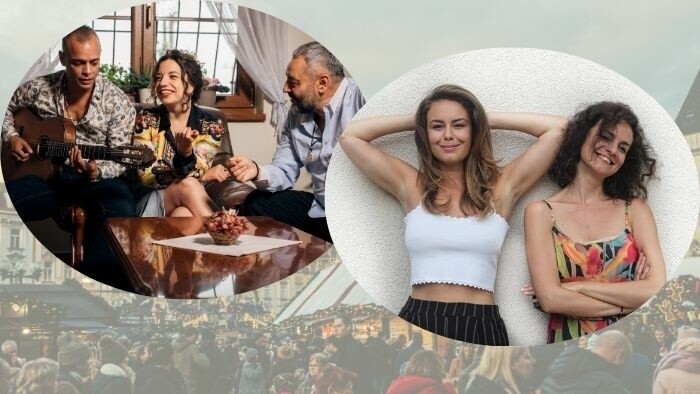 Koncert na Vianočných trhoch na Hviezdoslavovom námestí 