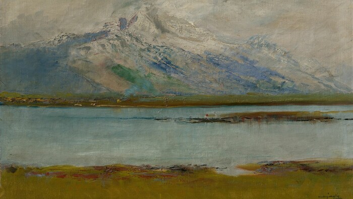 Sneh osvetlený mesiacom