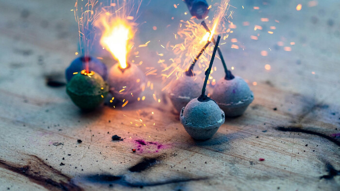 Pyrotechnika a vandali na Silvestra