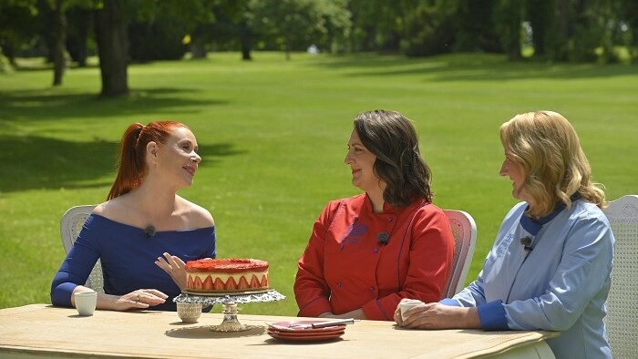 Porotkyne a Natacha Pacal pri fraisieri