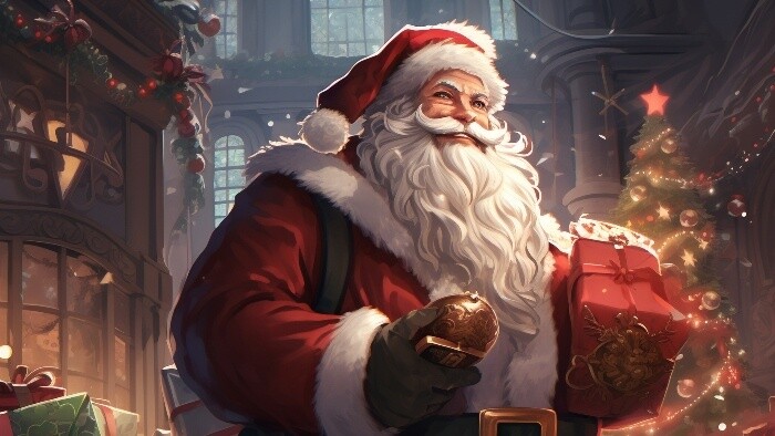 Prvý Santa vo filme