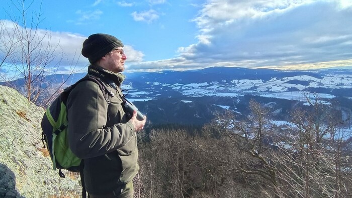 Z obce Brusno na Vysokú vo Veporských vrchoch