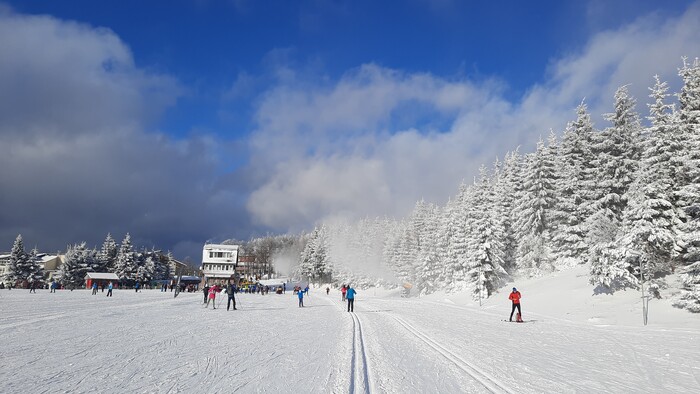 Otvorenie zimnej sezóny na Skalke pri Kremnici 