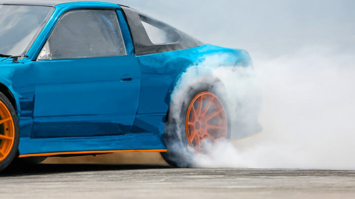 Žena medzi driftérmi