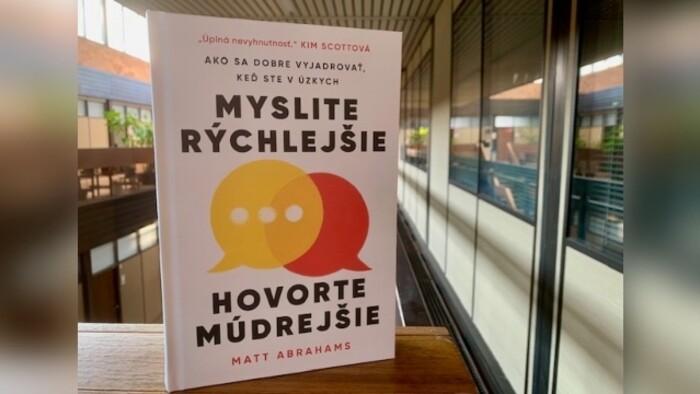 Matt Abrahams: Myslite rýchlejšie, hovorte múdrejšie
