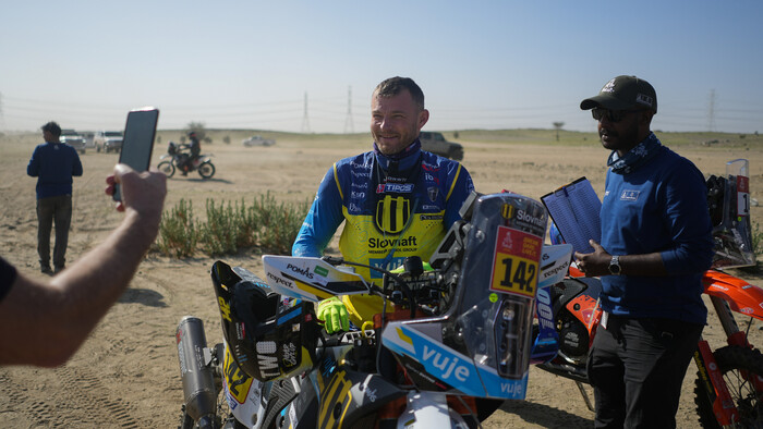 MOTO: Svitko sa s púštnym dobrodružstvom rozlúčil predčasne