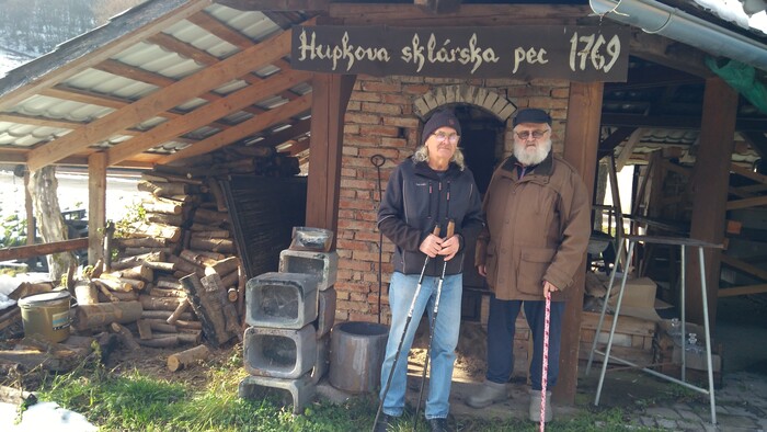 Sklársky chodník nad Dolnou Bzovou