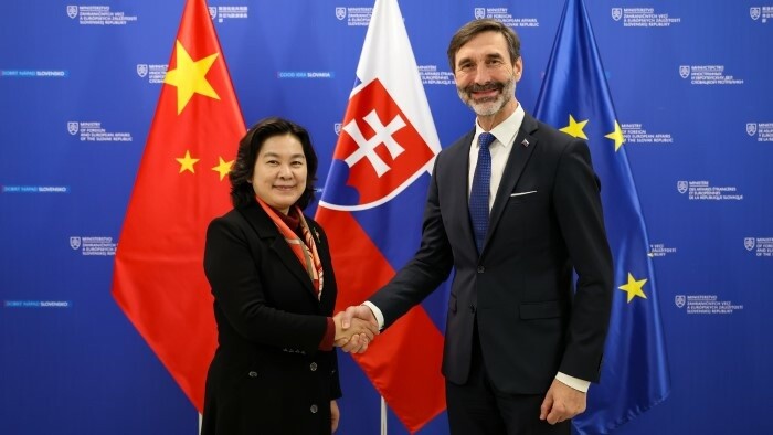Slovakia and China Hold First Strategic Partnership Talks