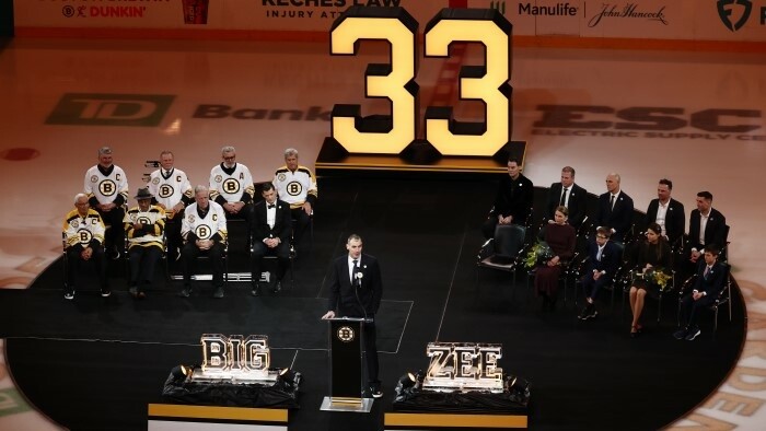 Boston Bruins Retire Zdeno Chára’s No. 33 Jersey
