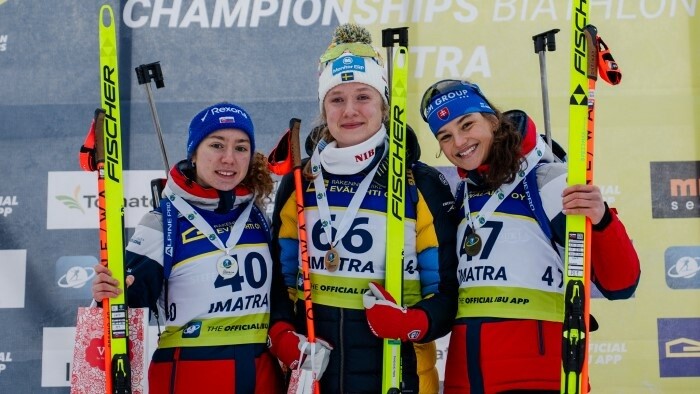 Biathlon-Junioren-EM: Molentová und Straková holen Silber und Bronze