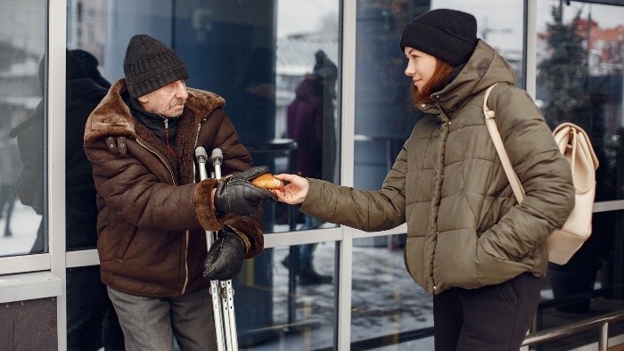 Cielená pomoc ľuďom bez domova