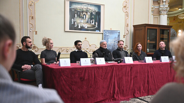 Baletná inscenácia Nočná skúška – príprava na muzikál