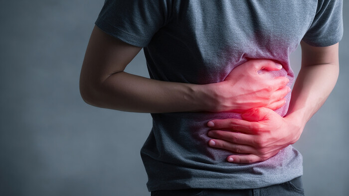 Roztiahnutý žalúdok