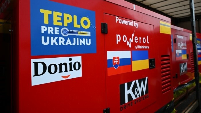 Bürgerinitiative sichert Generatoren für die Ukraine