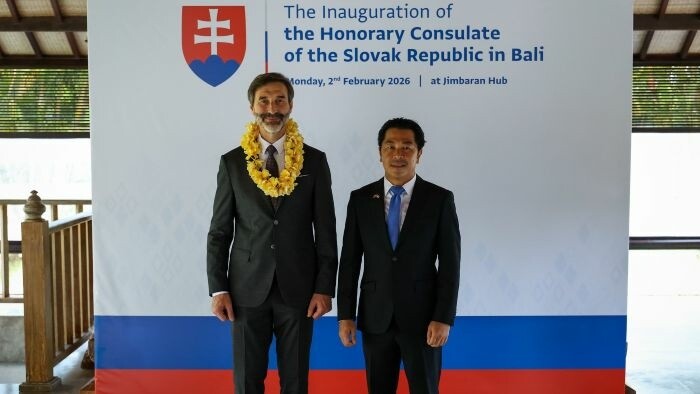 Otvoril honorárny konzulát na indonézskom ostrove Bali