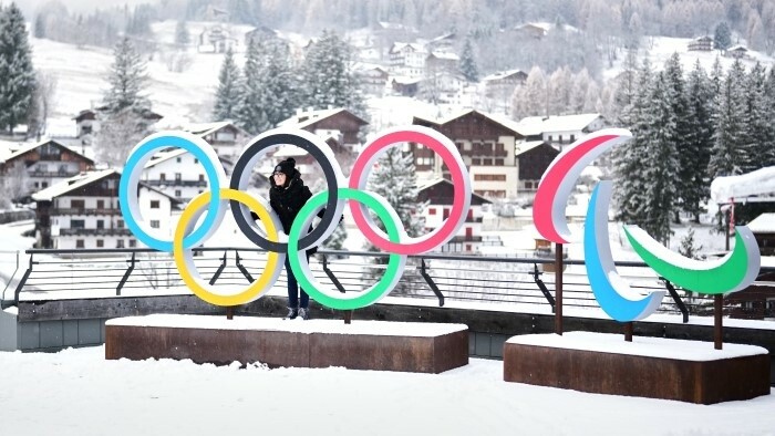 Czech and Slovak Presidents at Milan Winter Olympics
