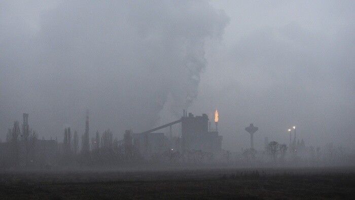 Znečistené ovzdušie počas zimy