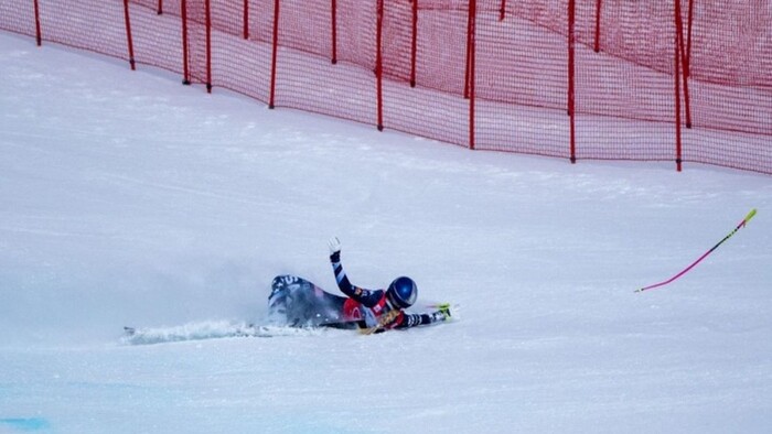 Verí, že nepríde o olympiádu: Vonnová si pri páde v zjazde zranila koleno