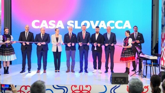 Peter Pellegrini a participé aux cérémonies olympiques à Milan