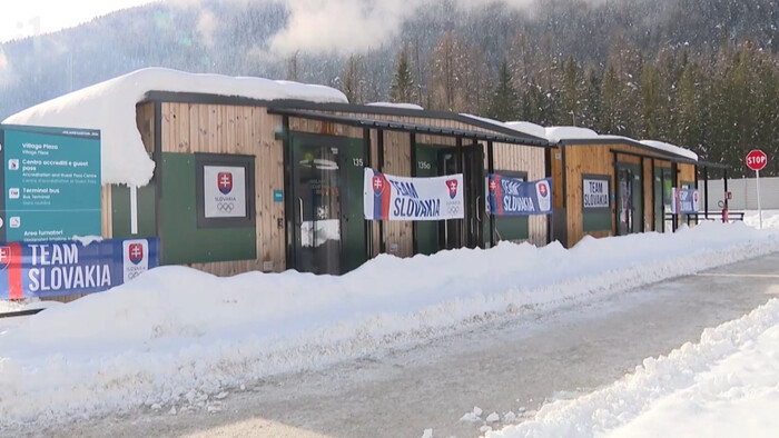 Tenké steny, jednoduché vybavenie a chladné rána: Olympijská dedina v Cortine ponúka športovcom minimum komfortu