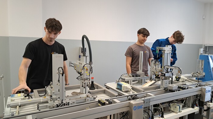 Nový moderný polygón na strednej odbornej škole