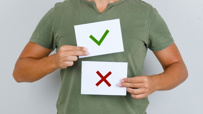 Zamyslenie / Áno a nie