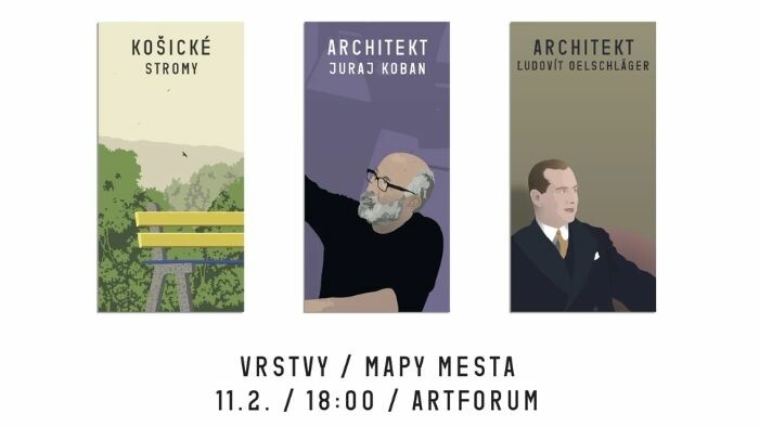 Vrstvy/Mapy mesta v košickom Artfore