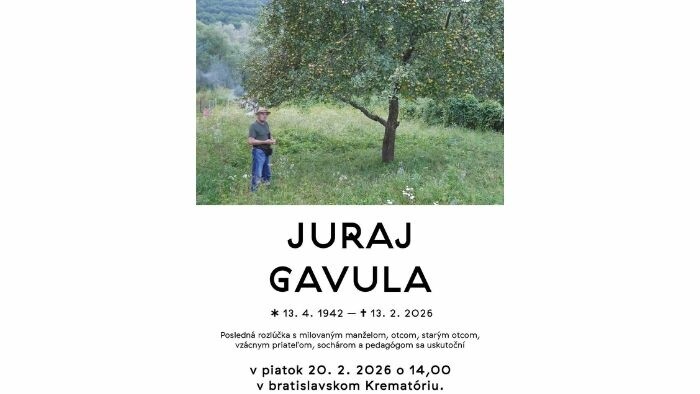 Spomienka na významného sochára Juraja Gavulu 