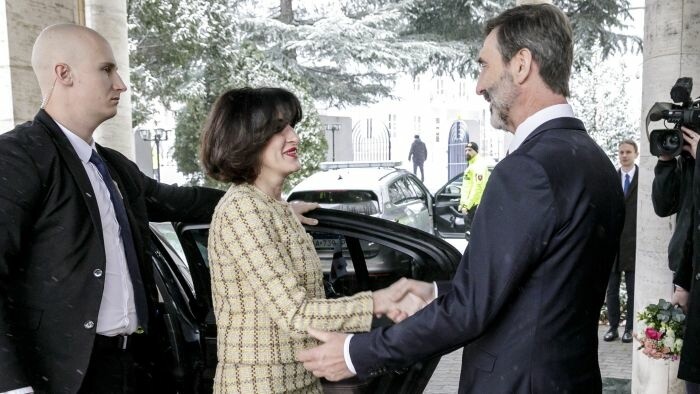 La ministre géorgienne des Affaires étrangères à Bratislava