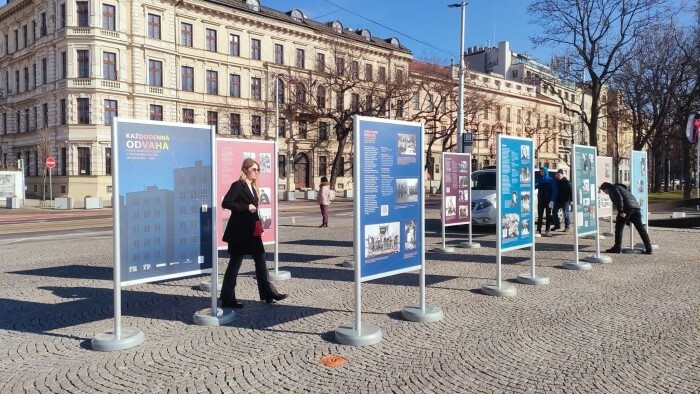 Internationale Ausstellung „Tagtäglicher Mut“ in Bratislava