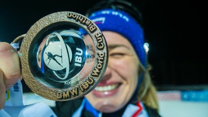 Biatlon-SP: Bátovská Fialková tretia