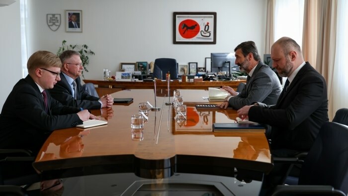 Глава МИД Бланар провел переговоры с Послом РФ в Братиславе