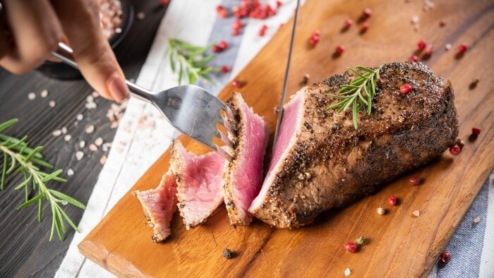 Pečenie a varenie červeného mäsa