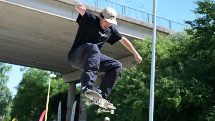 Tury finalizó cuarto en el Campeonato Mundial de Skateboarding