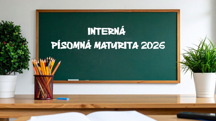 Interná písomná maturita 2026
