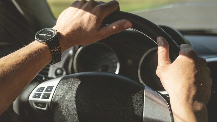 Značka na auto v Škótsku