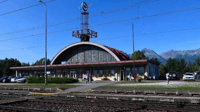 Zatvorená stanica vo Svite