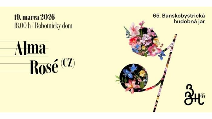 65. ročník festivalu Banskobystrická hudobná jar – Alma Rosé