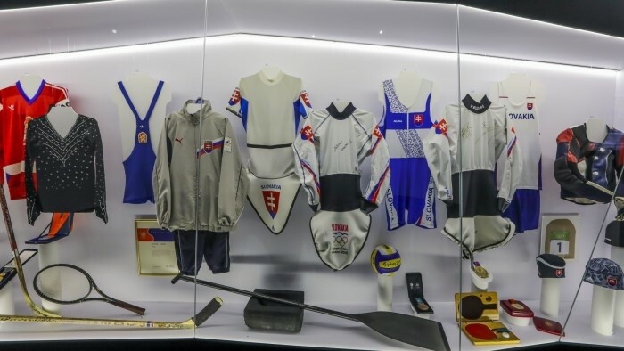 Einblick in das Slowakische Olympia- und Sportmuseum