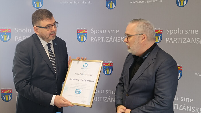 Partizánske je o kvapku lepšie mesto