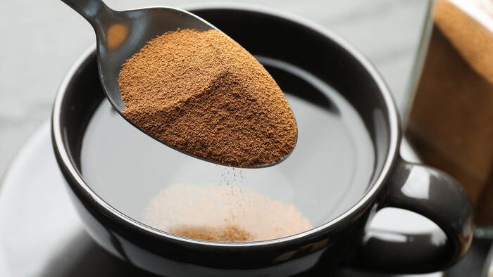 Instantná káva je v poriadku