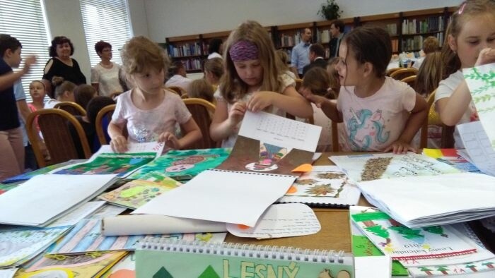 Projekt pre deti s názvom Les ukrytý v knihe