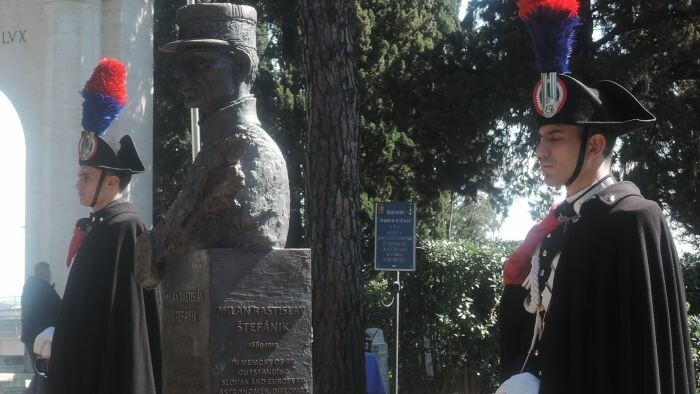 En Roma ha sido inaugurado un busto de Milan Rastislav Štefánik