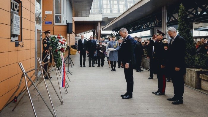 В Попраде почтили память еврейских женщин, отправленных в Освенцим