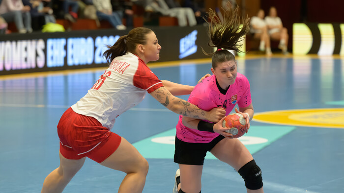 HÁDZANÁ: Slovenky prehrali aj piaty duel Euro Cupu