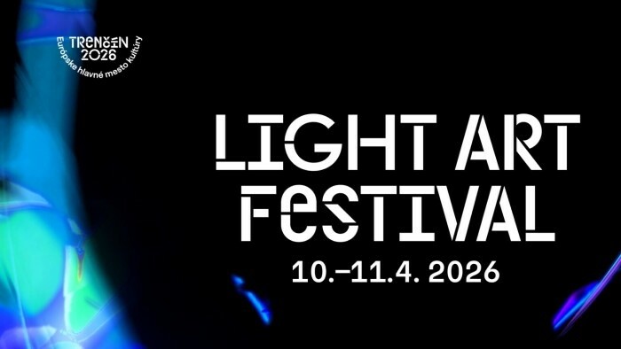 Lichtkunstfestival „Light Art“ in Trenčín verbindet Licht mit Klang