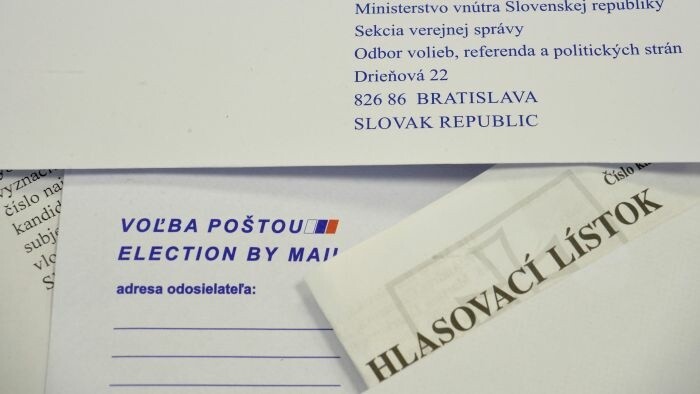 Slovak Pro vyzýva na zachovanie voľby poštou