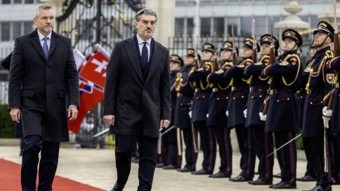 Georgischer Präsident auf Slowakei-Besuch