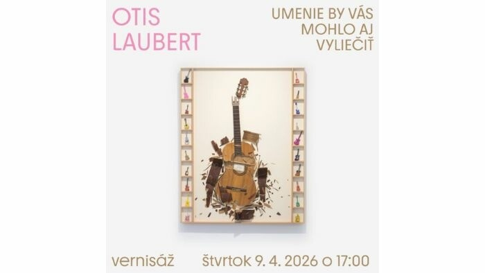 Výstava Otis Laubert Umenie by vás mohlo aj vyliečiť v Stredoslovenskej galérii v Betlehenovom dome v Banskej Bystrici 