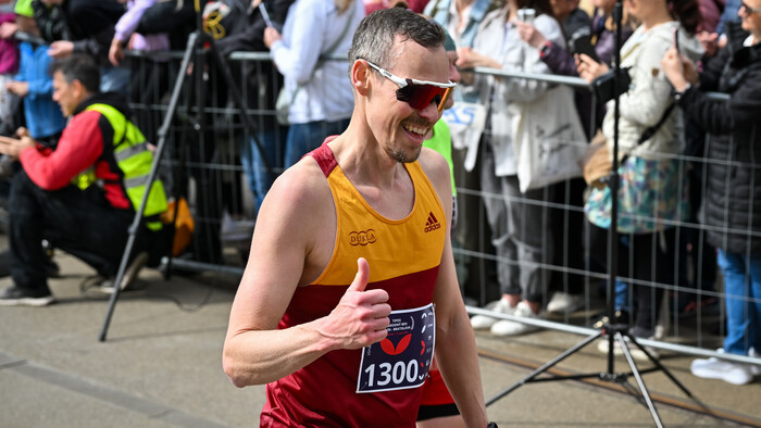 Matej Tóth na Národnom behu Devín - Bratislava